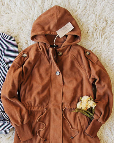 Fawn Cozy Fleece Hoodie