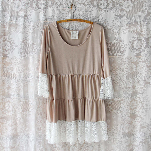 Fawn Lace Dress: Featured Product Image