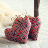 Feather & Arrow Booties: Alternate View #3