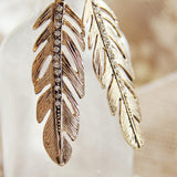 Feathered Sky Earrings: Alternate View #2