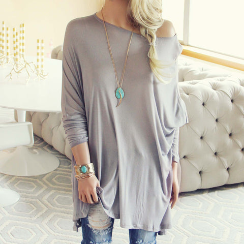 Feather Knit Tee