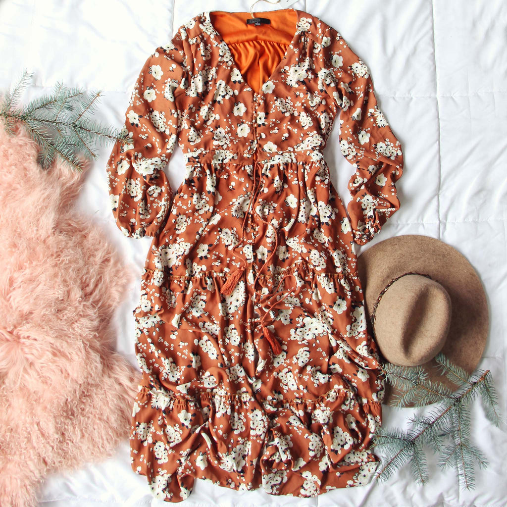 Femme Rust Maxi Dress, Sweet Boho Maxi Dresses from Spool 72. | Spool No.72 Femme Rust Maxi Dress, Sweet Boho Maxi Dresses from Spool 72. | Spool No.72