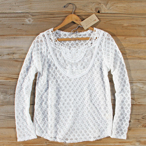 Fern & Lace Blouse