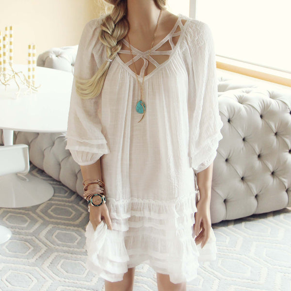 Festival Dress in White: Featured Product Image