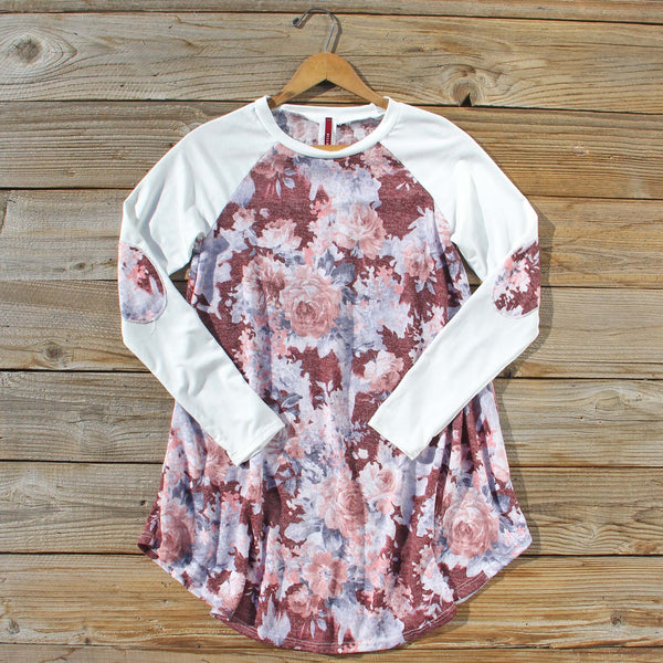 Fir & Bloom Tunic in Burgundy: Featured Product Image