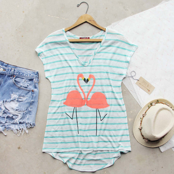 Flamingo Love Tee: Featured Product Image