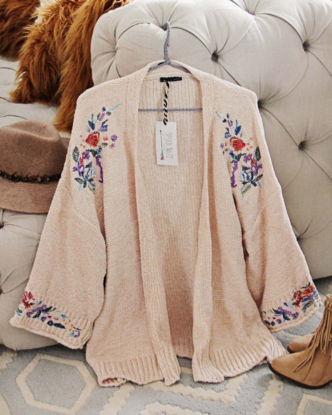 Flora Valley Sweater in Cream: Featured Product Image