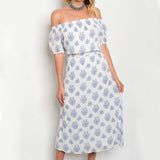 Florence Off The Shoulder Maxi Dress: Alternate View #5