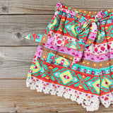 Flowerchild Lace Shorts: Alternate View #2