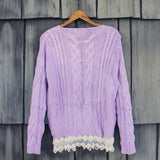 Misty Lake Fisherman's Sweater: Alternate View #4