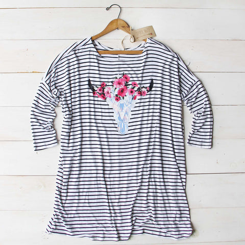 Forgotten Rose Tunic Tee