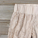Fortunate Lace Pants in Sand: Alternate View #2