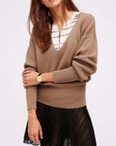 Free People Allure Sweet Sweater in Taupe: Alternate View #4