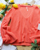 Free People Coral Moon Summer Sweater: Alternate View #4