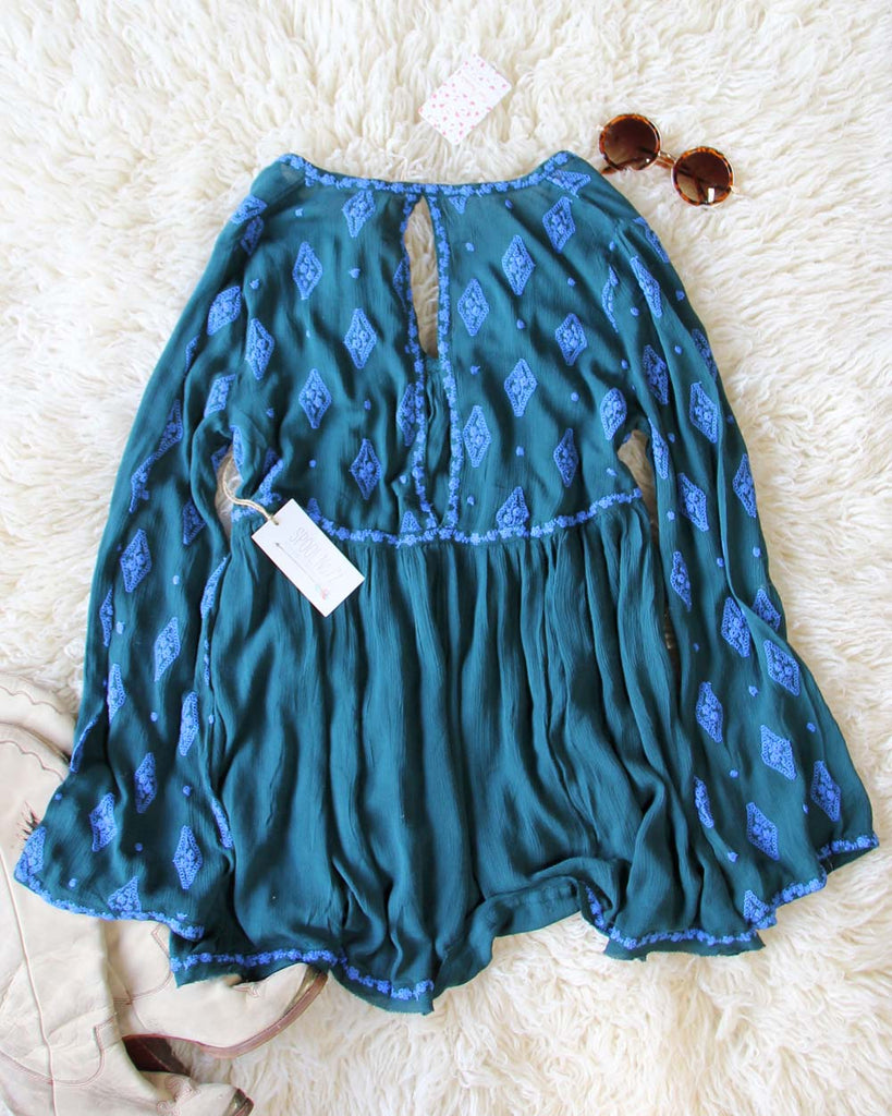 Free People Diamond Embroidered Tunic, Sweet Free People Brand Tunics & Tops  from Spool No.72
