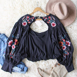 Free People Lita Embroidered Top: Alternate View #4