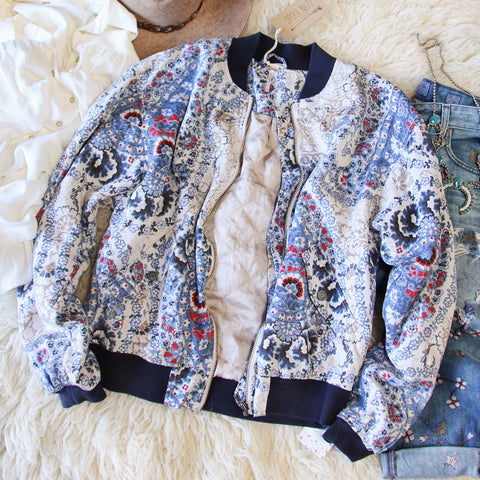 Free People Paisley Sky Jacket