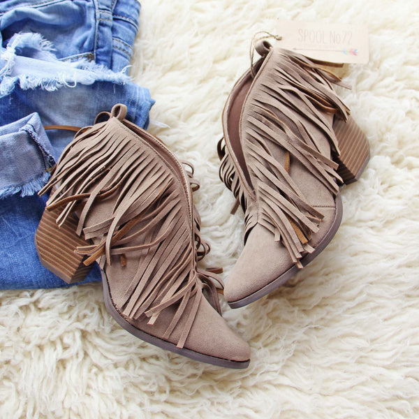 Fringe & Fellow Booties: Featured Product Image