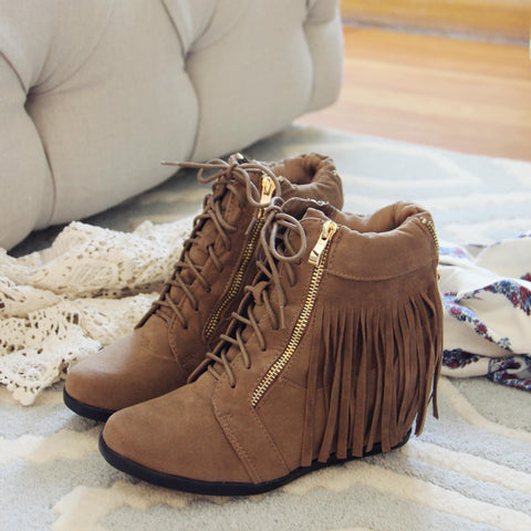 Fringe Walker Booties