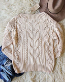 Frost & Ash Sweater in Cream: Alternate View #3
