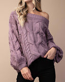 Frost & Ash Sweater in Lavender: Alternate View #6