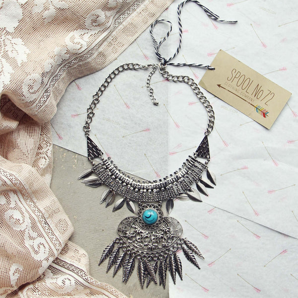 Frosted Feather Necklace: Featured Product Image