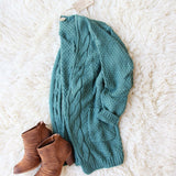 The Frosted Twig Sweater in Moss: Alternate View #4