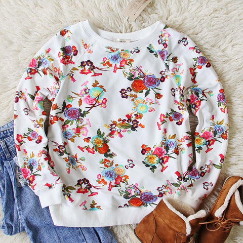 Frosty Rose Sweatshirt