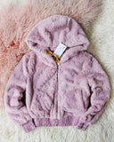Frosted Mauve Coat: Alternate View #1