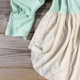 Gentry Lace Tunic in Mint: Alternate View #3