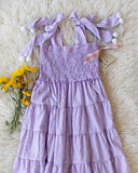 Gingham & Lilac Dress: Alternate View #3