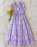 Gingham & Lilac Dress: Alternate View #5