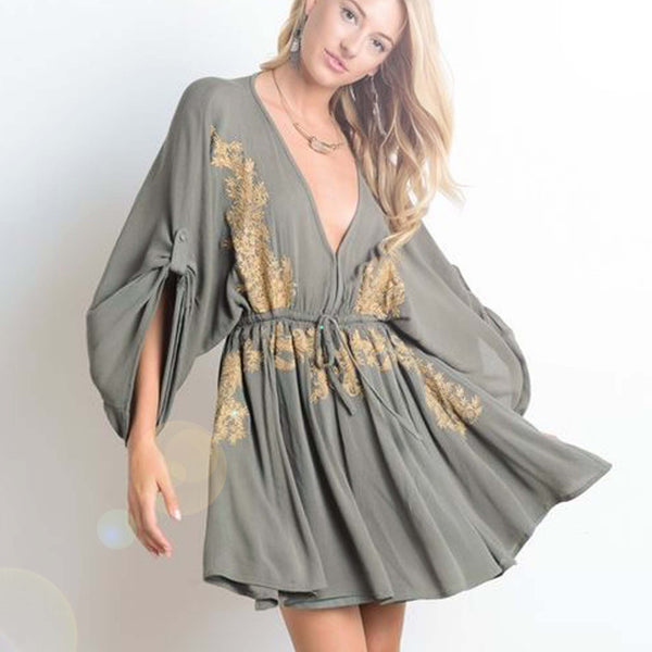 Golden Sage Dress: Featured Product Image