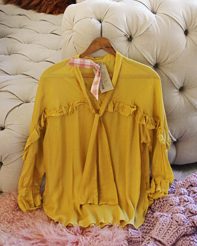 Golden Heart Blouse