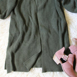 Grandpa Cozy Sweater in Olive (wholesale): Alternate View #4