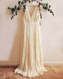 Grecian Lace Dress in Cream: Alternate View #2