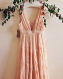 Grecian Lace Dress in Pink: Alternate View #4
