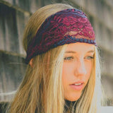 Gypsy Lace Headwrap: Alternate View #2