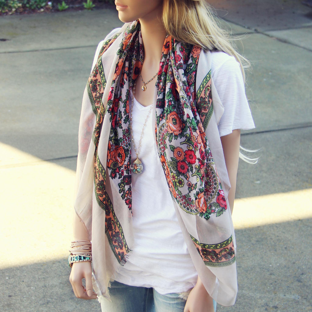 Gypsy Thorn Scarf, Gorgeous Boho Scarves from Spool 72. | Spool No.72