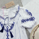 Harlow Embroidered Tunic (wholesale): Alternate View #2