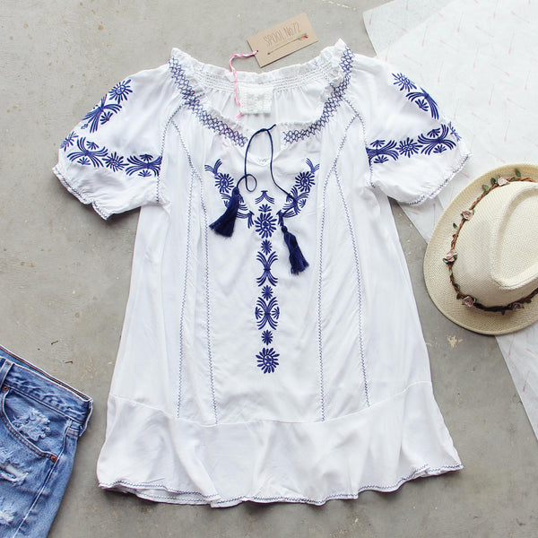 Harlow Embroidered Tunic: Featured Product Image