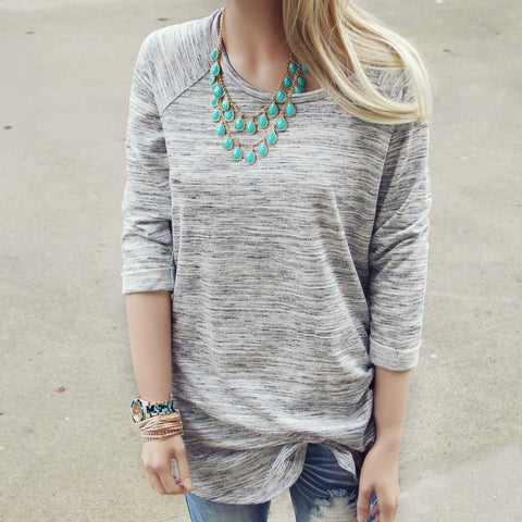 Heathered Cozy Tee