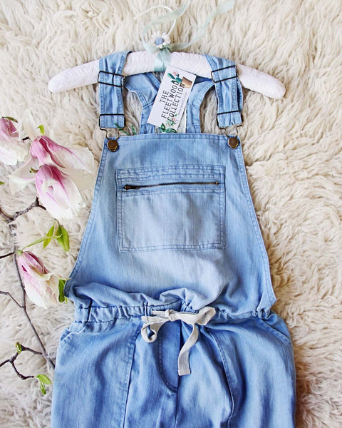 Heirloom Overalls in Chambray: Featured Product Image