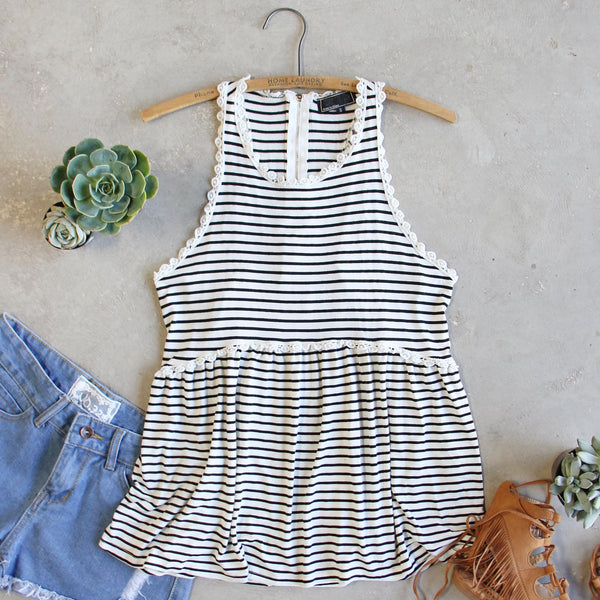 The Hideaway Stripe Tank: Featured Product Image