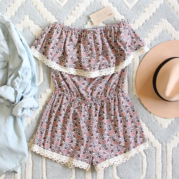 Honey Clover Romper: Featured Product Image