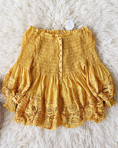 Honey Vine Lace Top