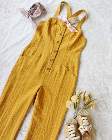 Linen Honey Jumpsuit