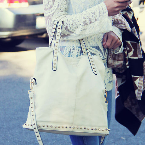 Honeysett Tote in Cream