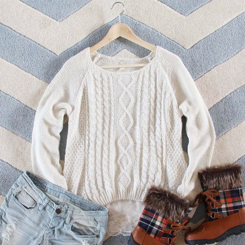 Iced Lace Sweater