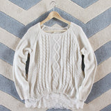 Iced Lace Sweater: Alternate View #2